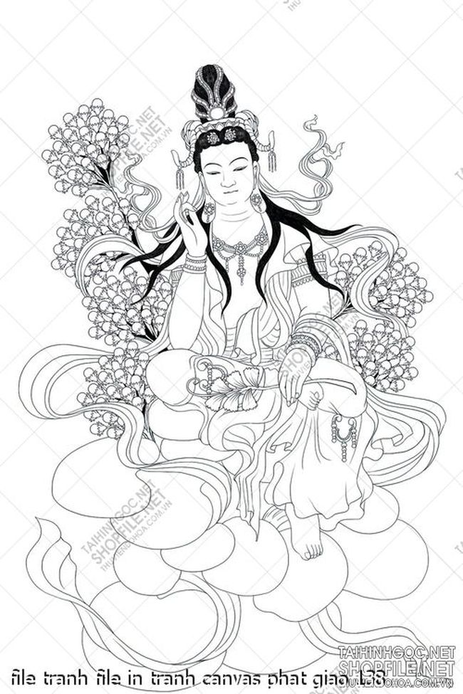 file tranh file in tranh canvas phat giao 138