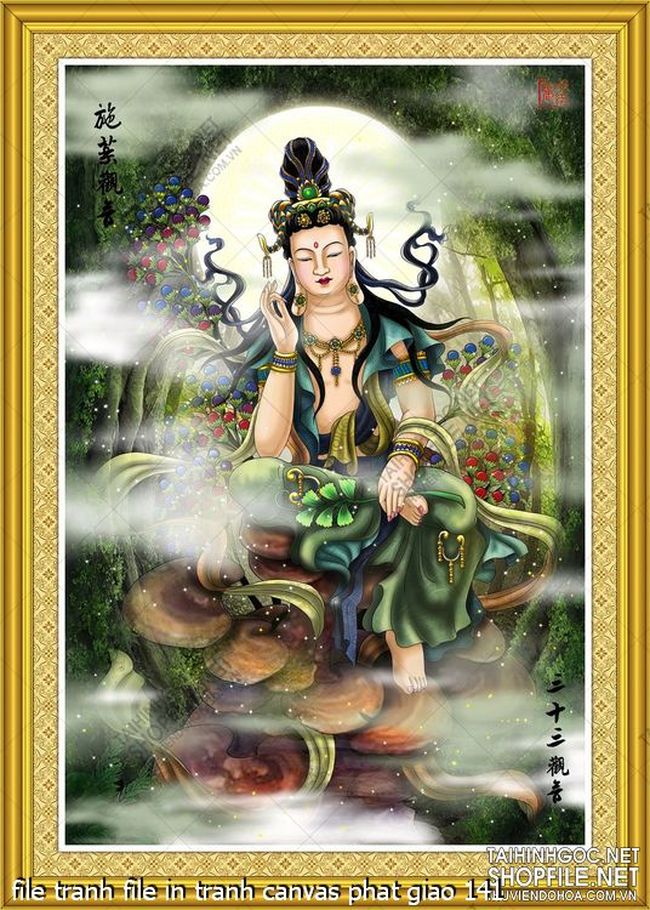 file tranh file in tranh canvas phat giao 141