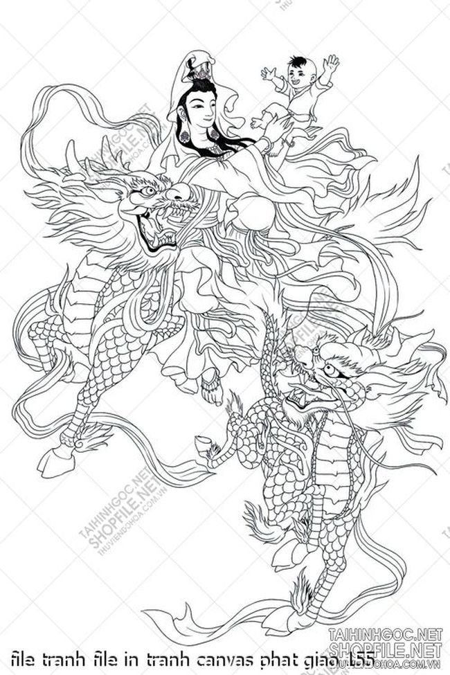 file tranh file in tranh canvas phat giao 155
