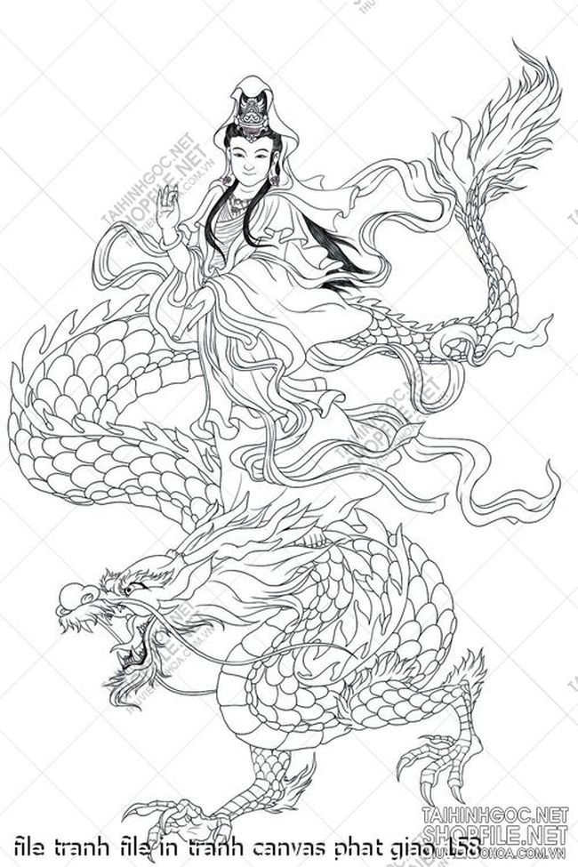 file tranh file in tranh canvas phat giao 158