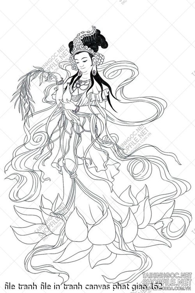 file tranh file in tranh canvas phat giao 162