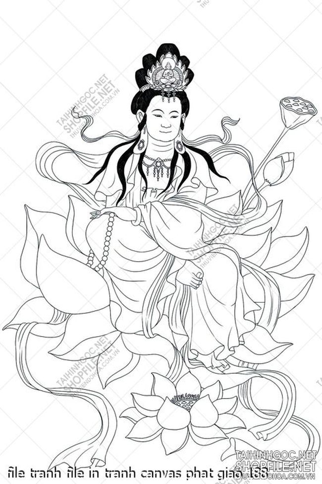 file tranh file in tranh canvas phat giao 188