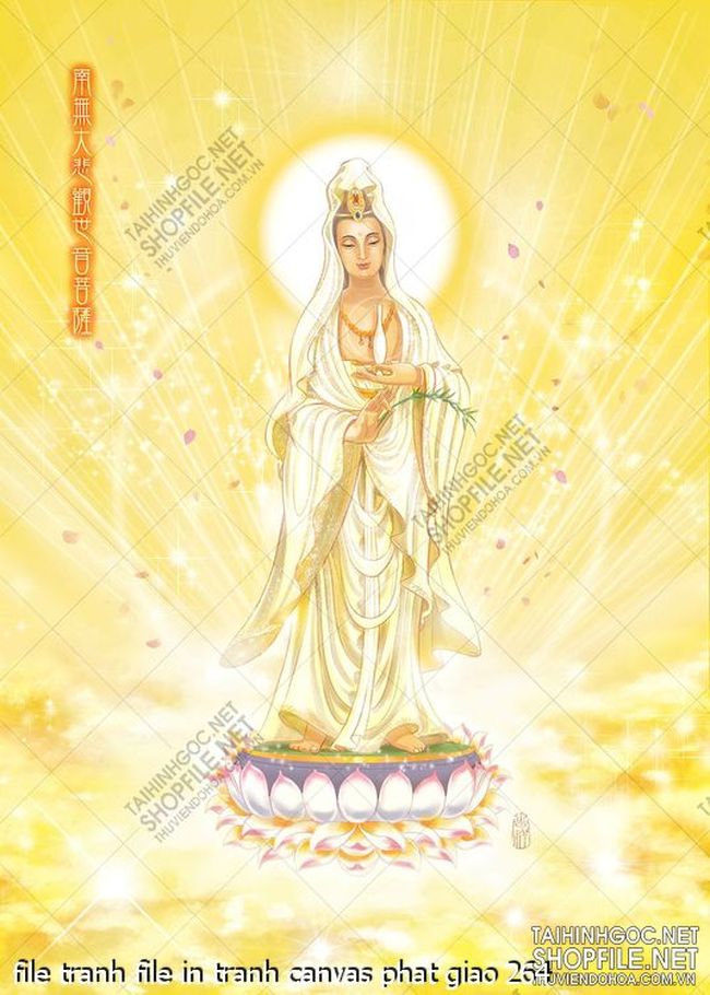 file tranh file in tranh canvas phat giao 264