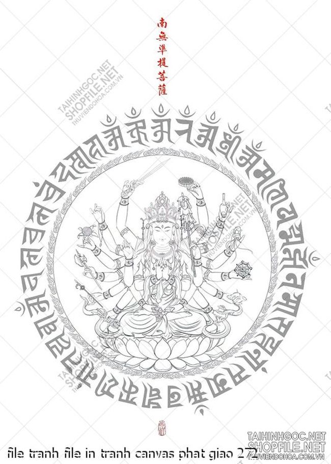 file tranh file in tranh canvas phat giao 272