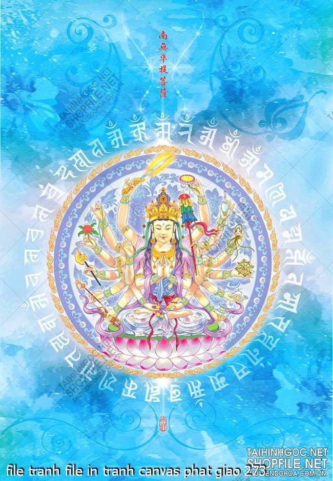 file tranh file in tranh canvas phat giao 273