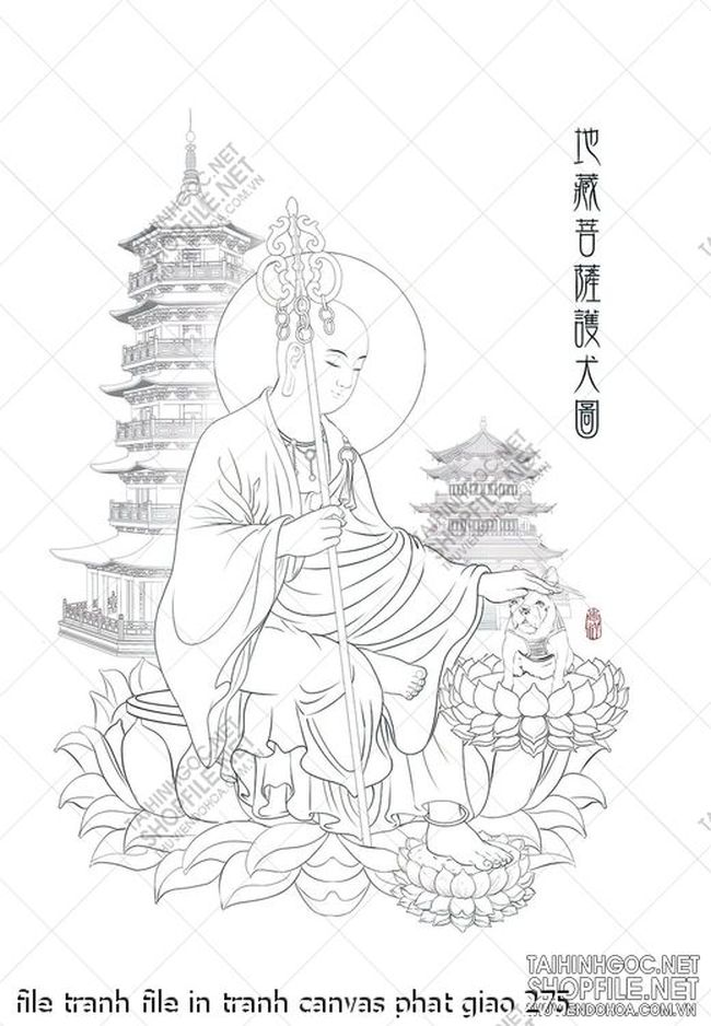 file tranh file in tranh canvas phat giao 275