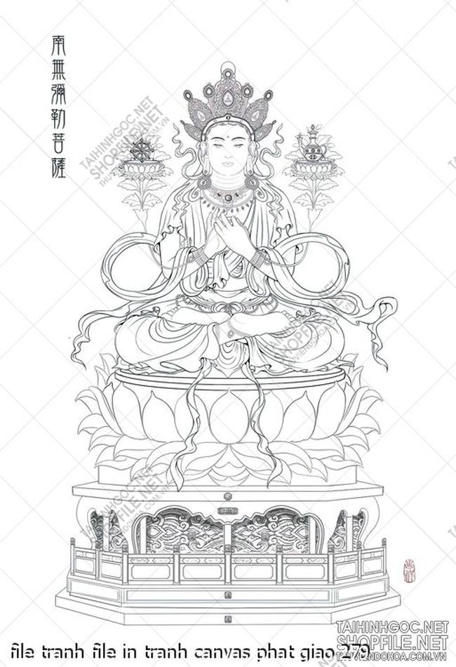 file tranh file in tranh canvas phat giao 279