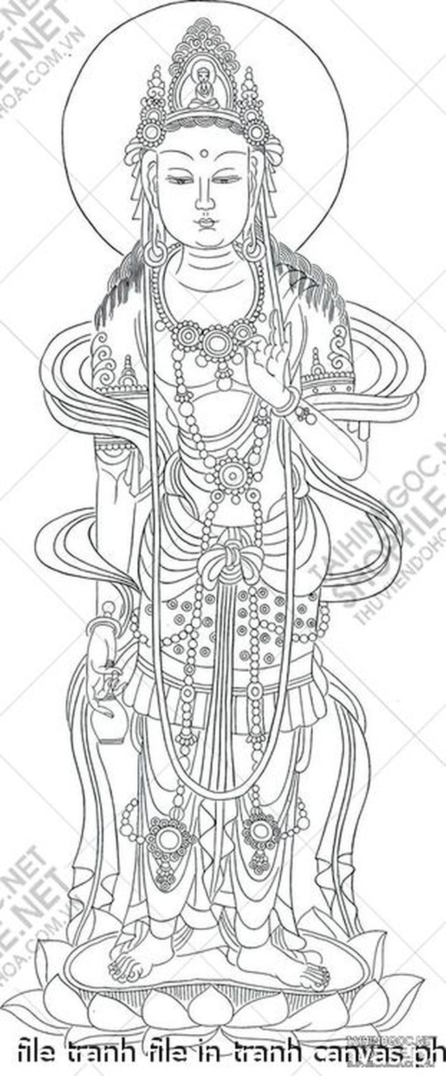 file tranh file in tranh canvas phat giao 370
