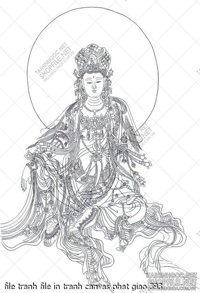 file tranh file in tranh canvas phat giao 393
