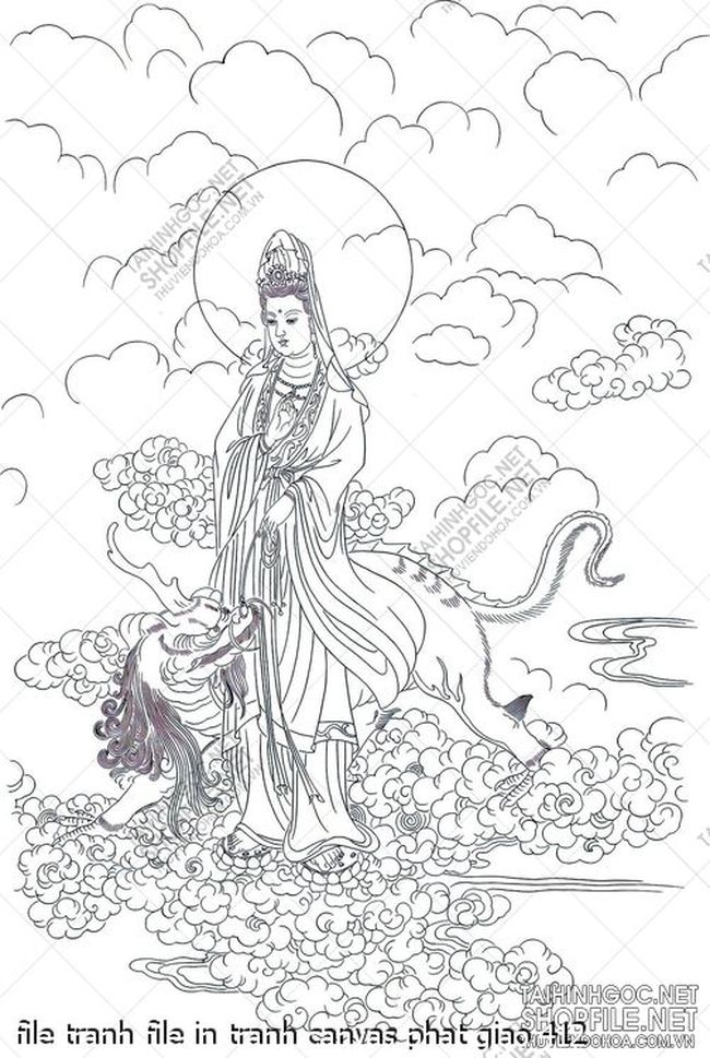 file tranh file in tranh canvas phat giao 412