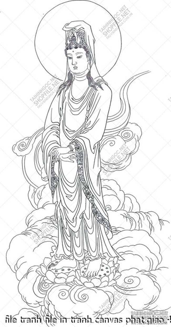 file tranh file in tranh canvas phat giao 441