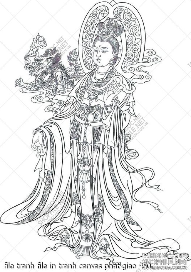 file tranh file in tranh canvas phat giao 450