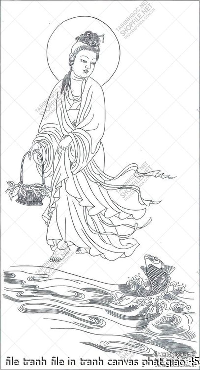 file tranh file in tranh canvas phat giao 458