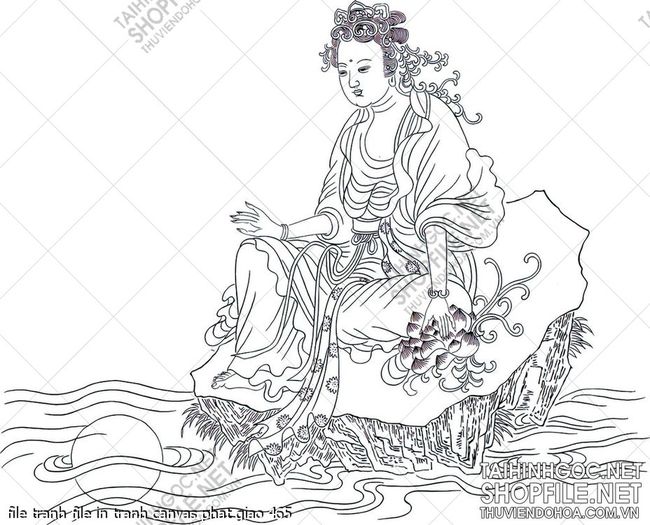 file tranh file in tranh canvas phat giao 465