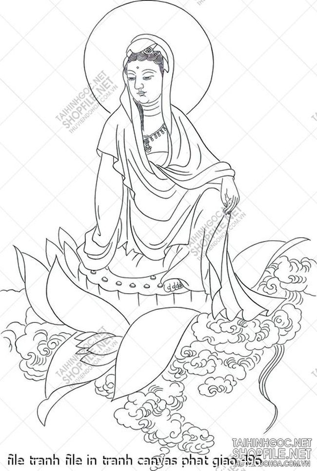 file tranh file in tranh canvas phat giao 496