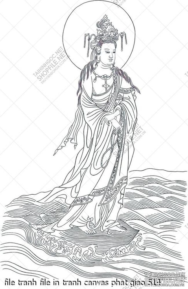 file tranh file in tranh canvas phat giao 514