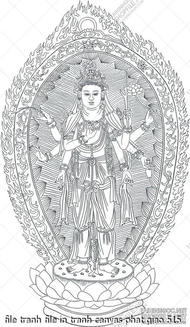 file tranh file in tranh canvas phat giao 515
