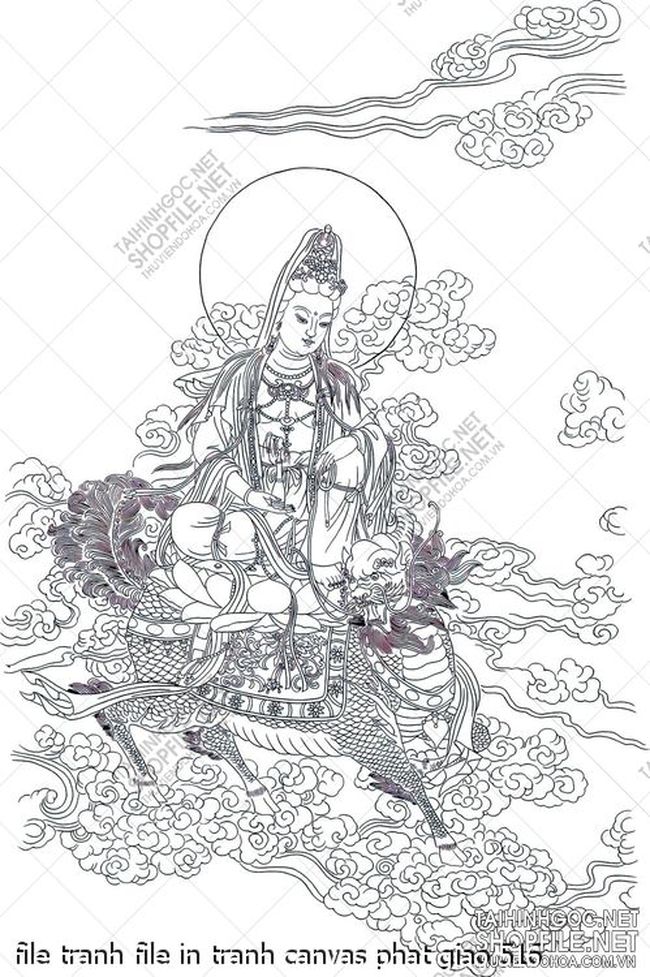 file tranh file in tranh canvas phat giao 516