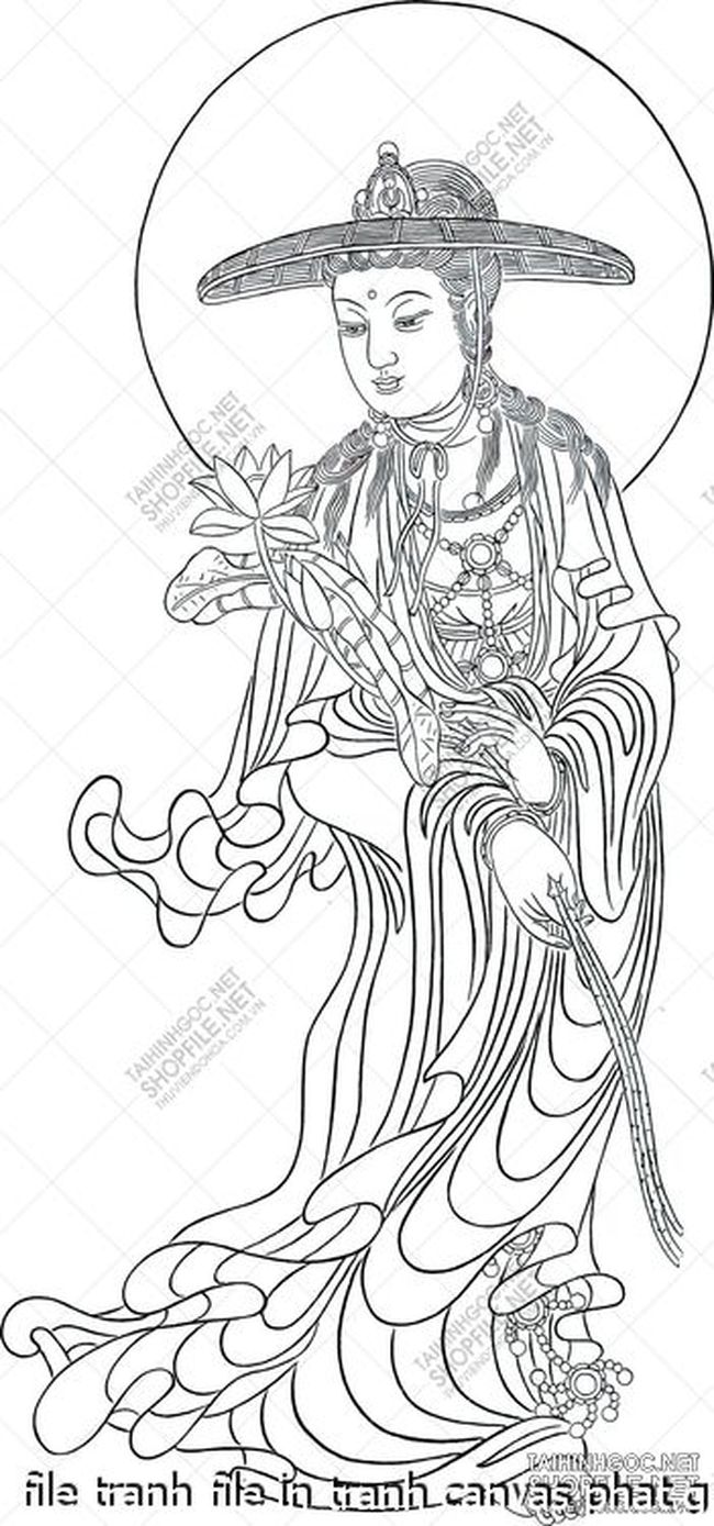 file tranh file in tranh canvas phat giao 564