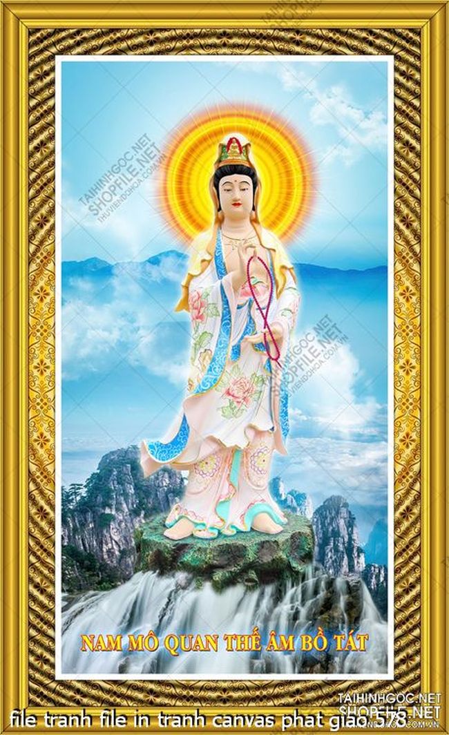 file tranh file in tranh canvas phat giao 578