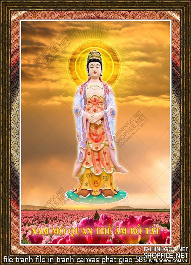 file tranh file in tranh canvas phat giao 581