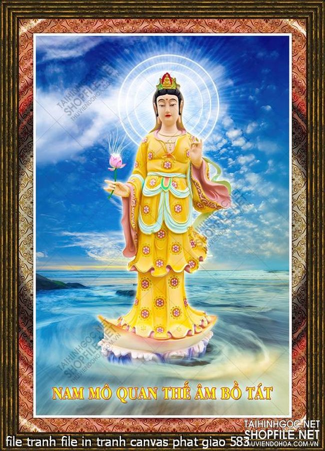 file tranh file in tranh canvas phat giao 583