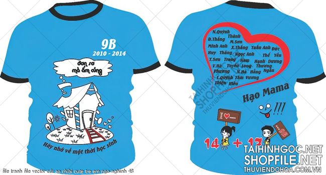 file tranh file vector cdr ao chibi cute tre em ngo nghinh 48