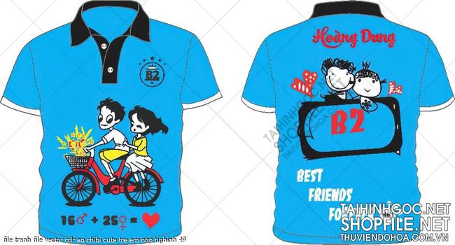 file tranh file vector cdr ao chibi cute tre em ngo nghinh 49