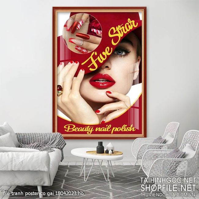 file tranh poster co gai 18042023 ho