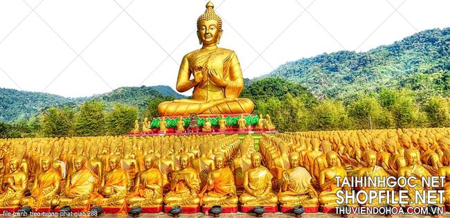 file tranh treo tuong phat giao 288