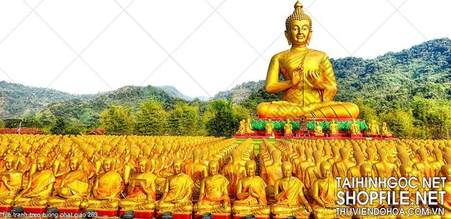 file tranh treo tuong phat giao 289