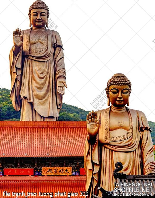 file tranh treo tuong phat giao 300