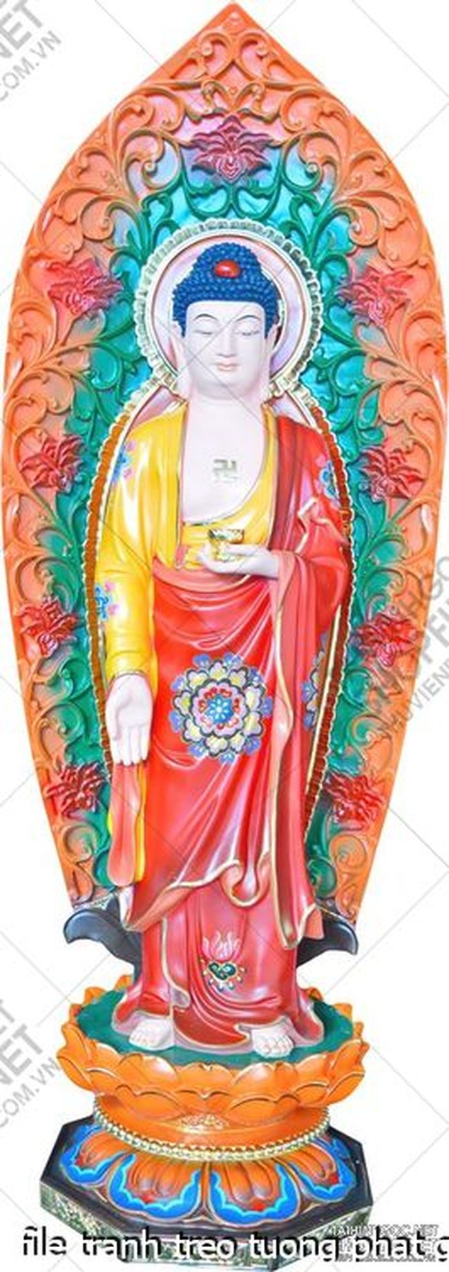 file tranh treo tuong phat giao 340