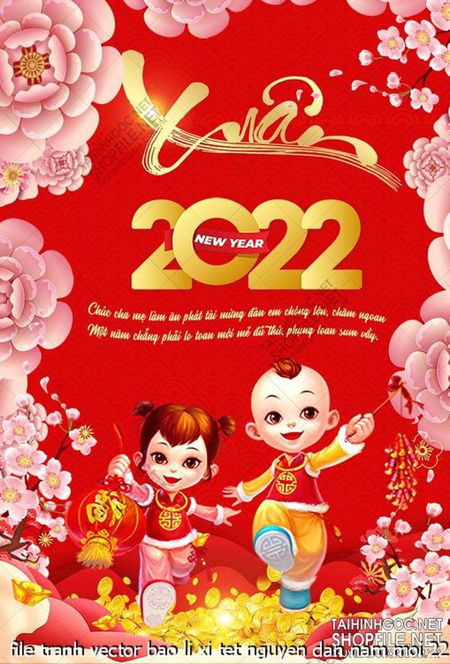 file tranh vector bao li xi tet nguyen dan nam moi 22