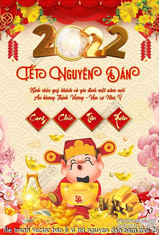 file tranh vector bao li xi tet nguyen dan nam moi 26