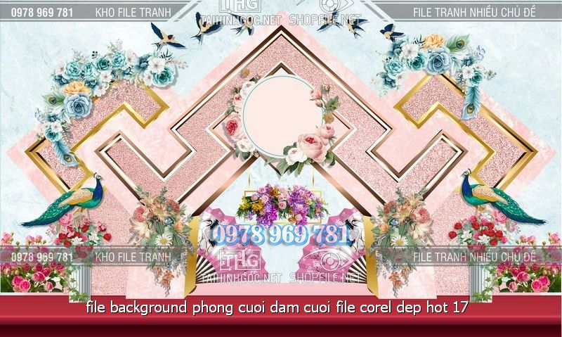 file background phong cuoi dam cuoi file corel dep hot 17