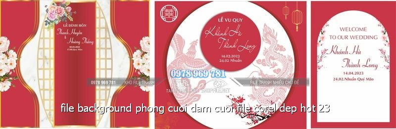 file background phong cuoi dam cuoi file corel dep hot 23