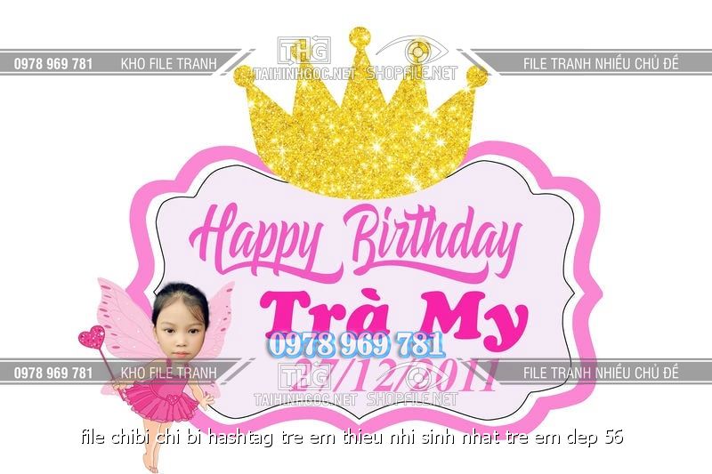 file chibi chi bi hashtag tre em thieu nhi sinh nhat tre em dep 56