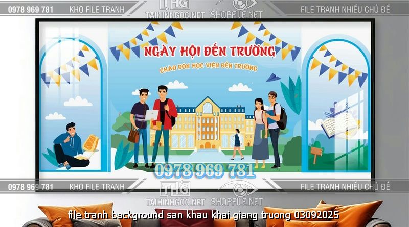 file tranh background san khau khai giang truong 03092025