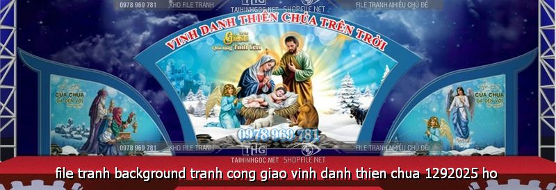 file tranh background tranh cong giao vinh danh thien chua 1292025 ho