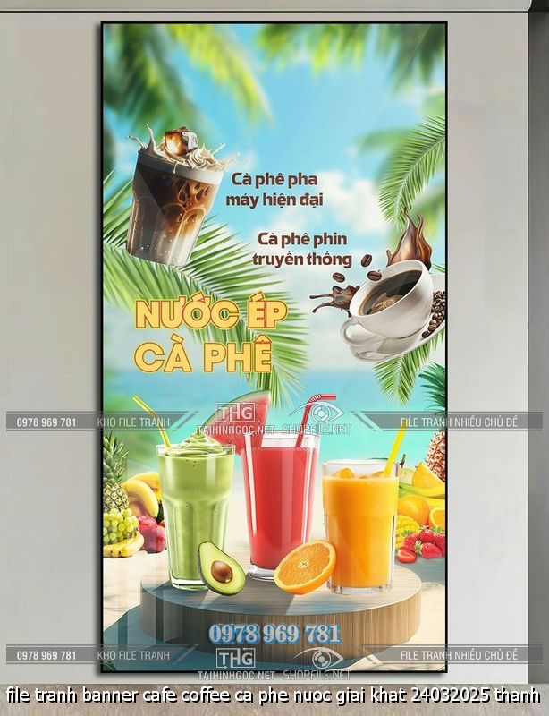 file tranh banner cafe coffee ca phe nuoc giai khat 24032025 thanh