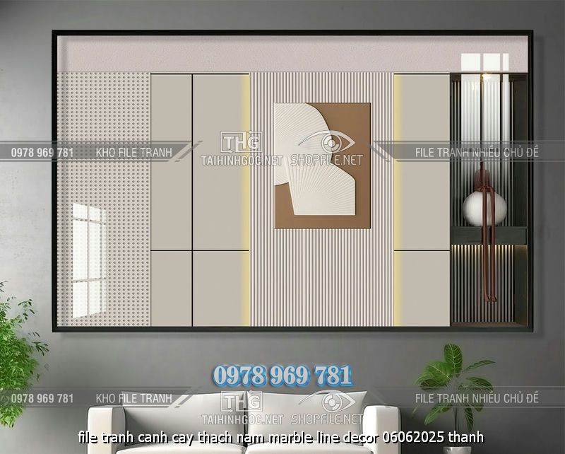 file tranh canh cay thach nam marble line decor 06062025 thanh