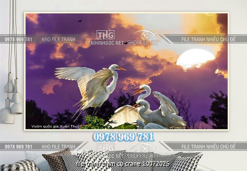 file tranh chim co crane 10072025