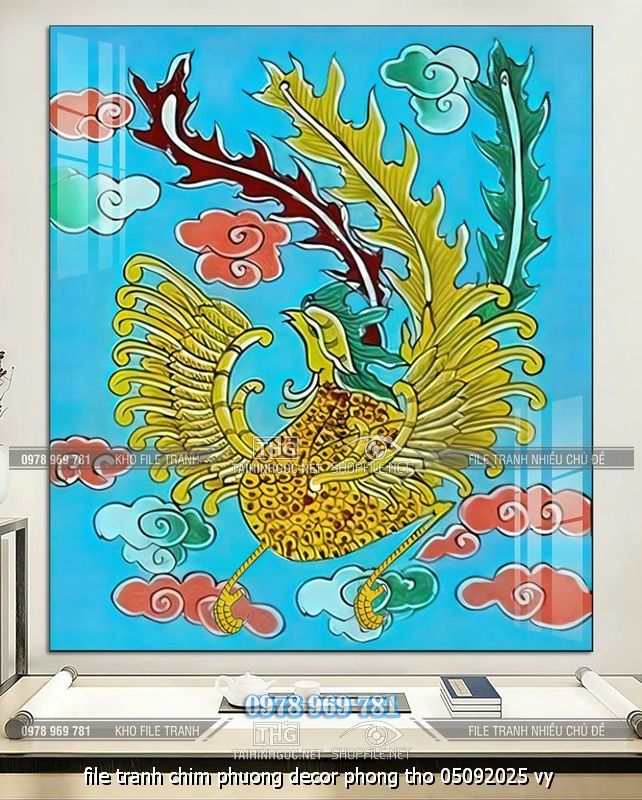 file tranh chim phuong decor phong tho 05092025 vy