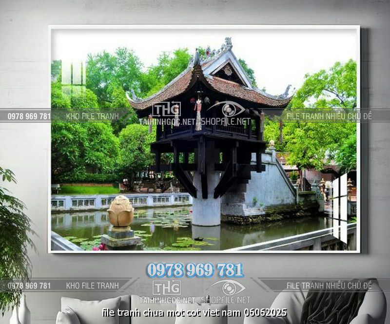 file tranh chua mot cot viet nam 06062025