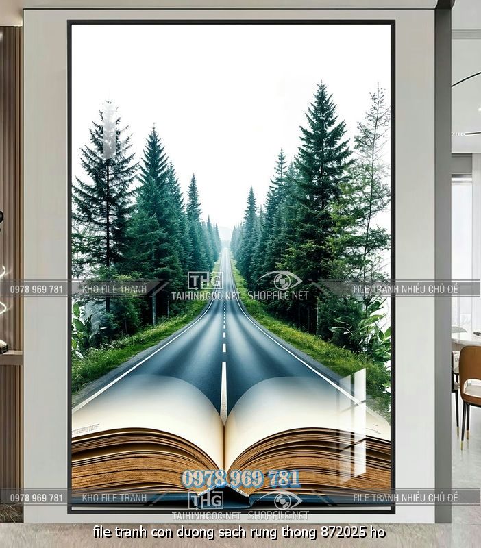 file tranh con duong sach rung thong 872025 ho