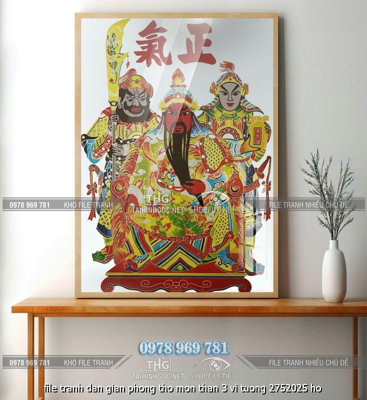 file tranh dan gian phong tho mon than 3 vi tuong 2752025 ho