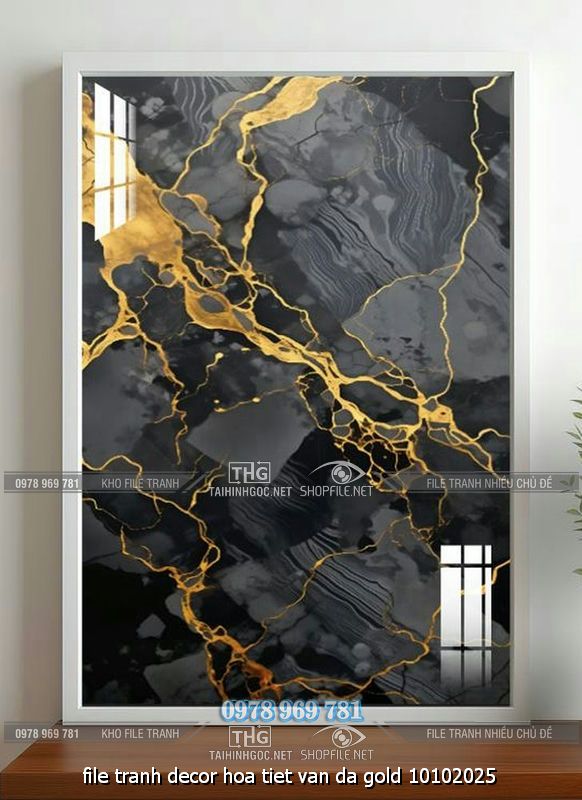 file tranh decor hoa tiet van da gold 10102025