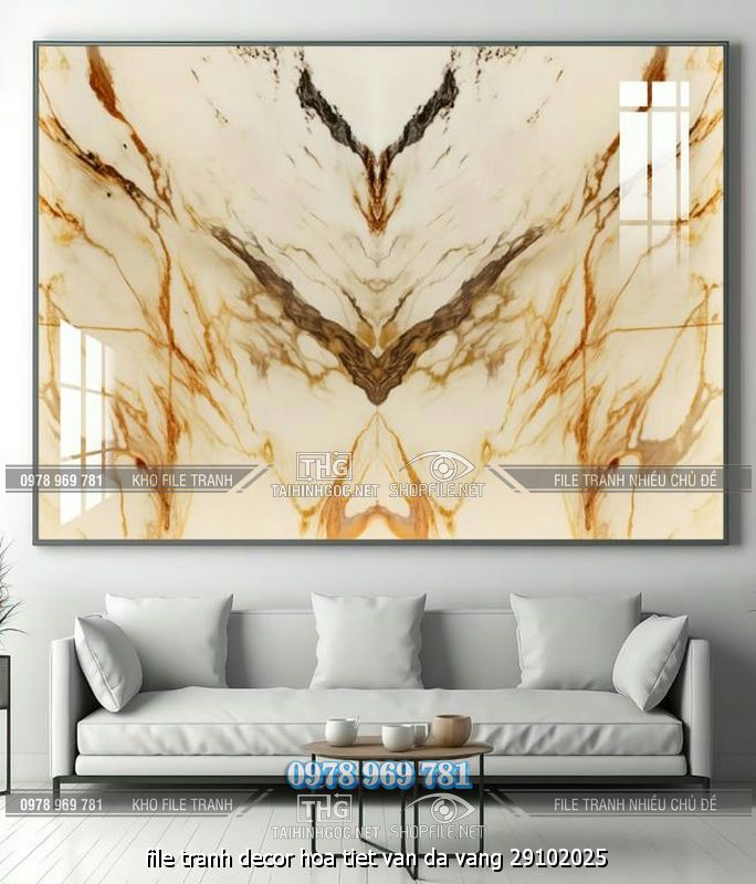 file tranh decor hoa tiet van da vang 29102025