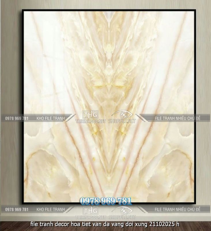 file tranh decor hoa tiet van da vang doi xung 21102025 h